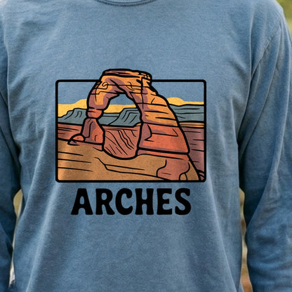 Arches National Park Cotton Long Sleeve