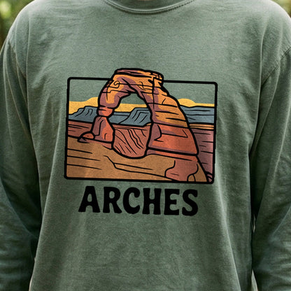 Arches National Park Cotton Long Sleeve