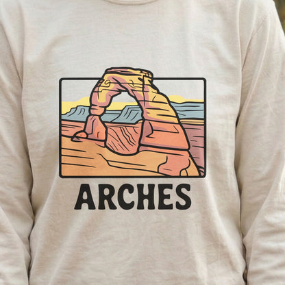 Arches National Park Cotton Long Sleeve