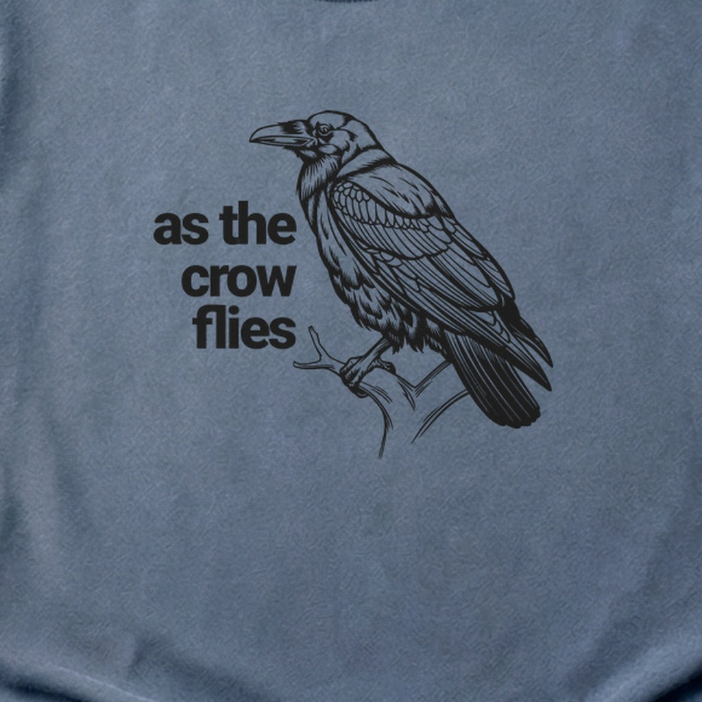 As the Crow Flies Cotton T-Shirt