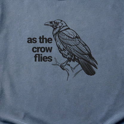 As the Crow Flies Cotton T-Shirt