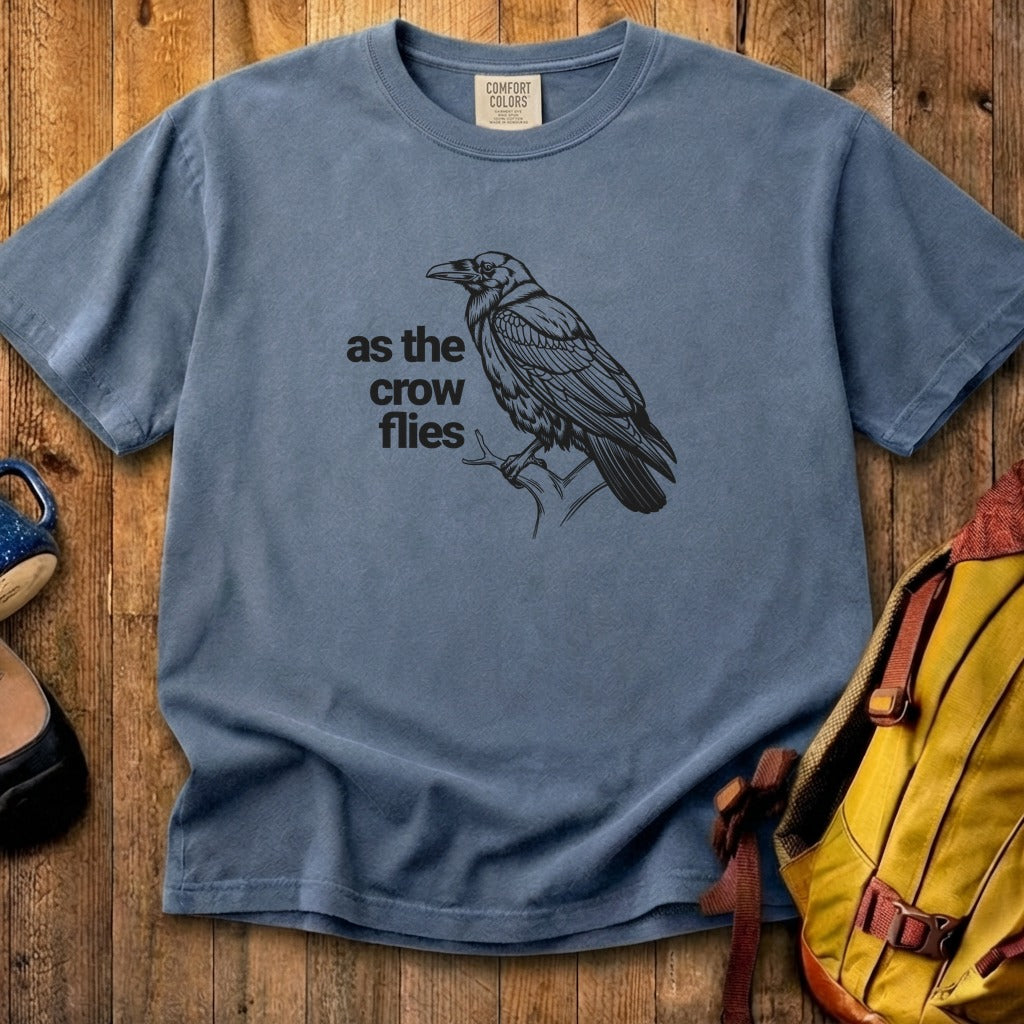 As the Crow Flies Cotton T-Shirt