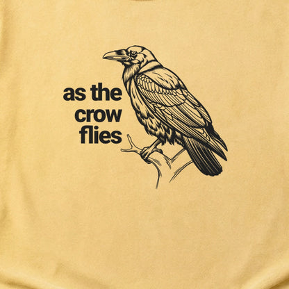 As the Crow Flies Cotton T-Shirt