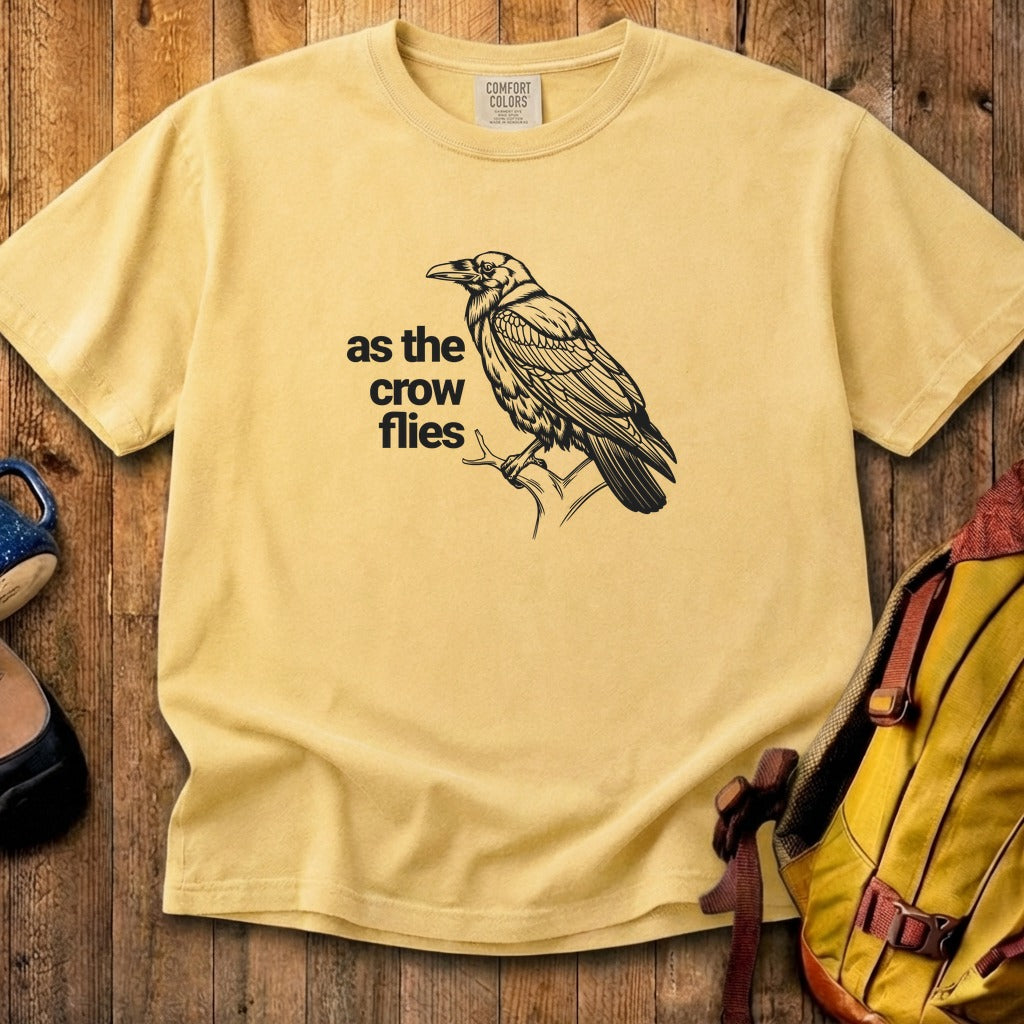 As the Crow Flies Cotton T-Shirt