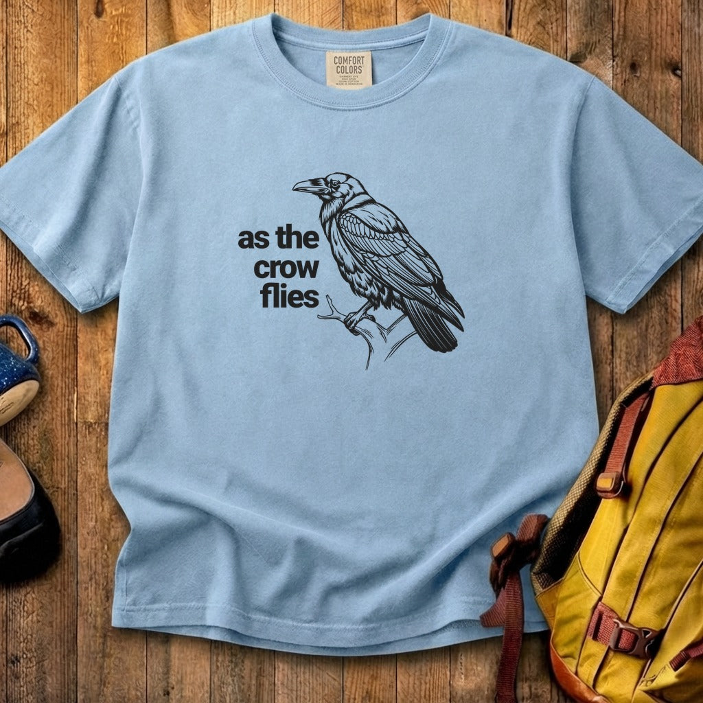 As the Crow Flies Cotton T-Shirt