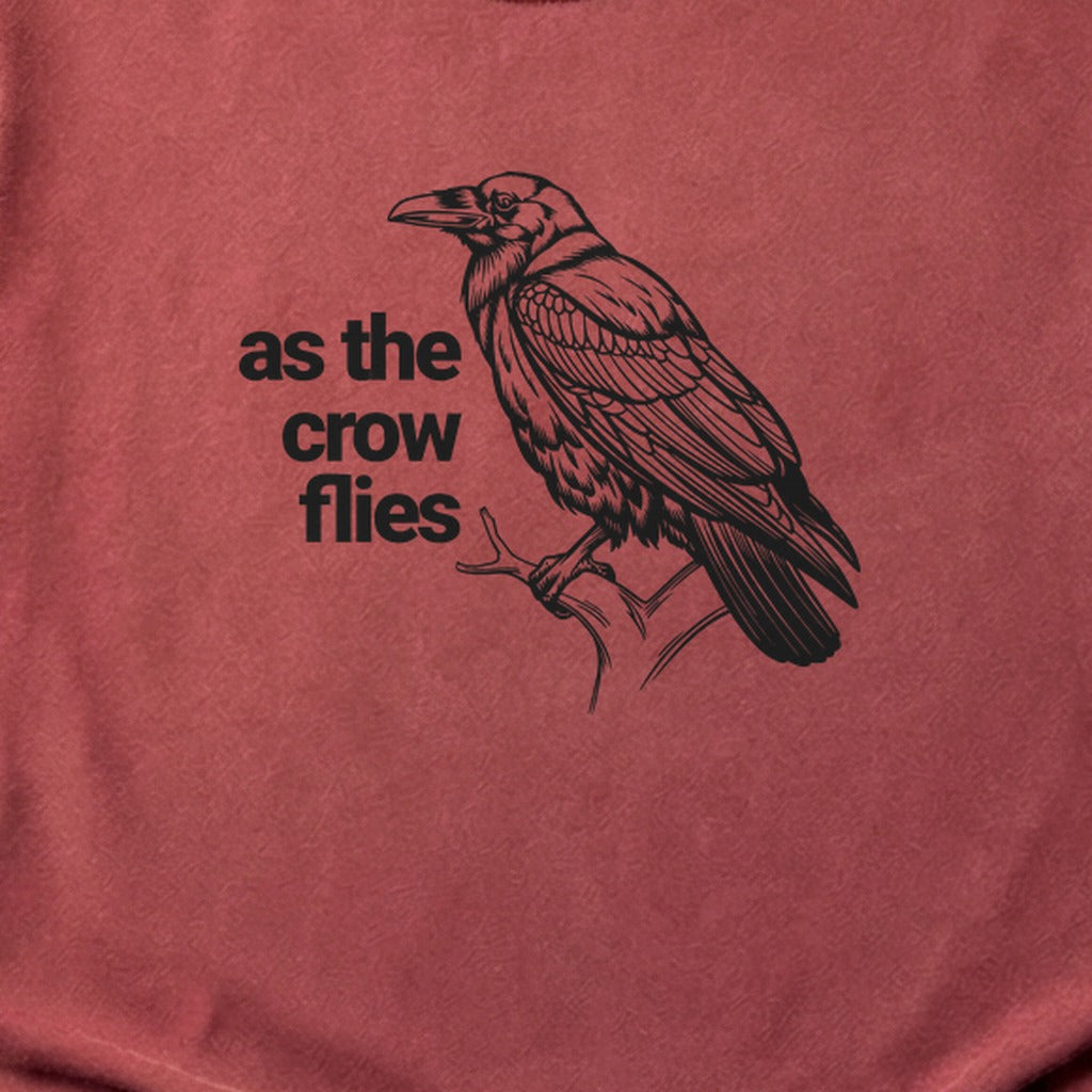 As the Crow Flies Cotton T-Shirt