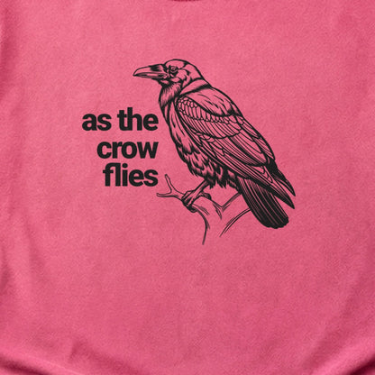 As the Crow Flies Cotton T-Shirt