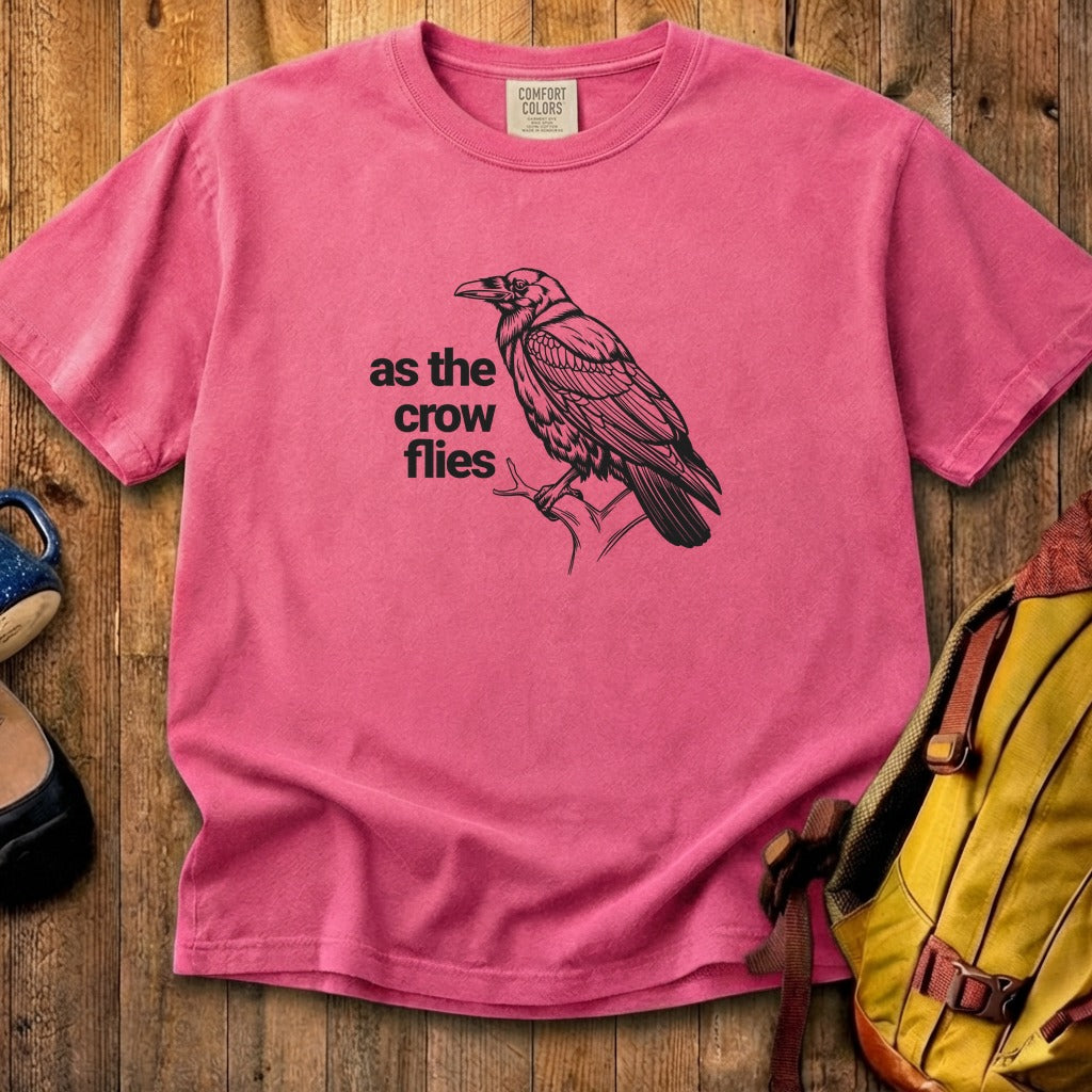 As the Crow Flies Cotton T-Shirt