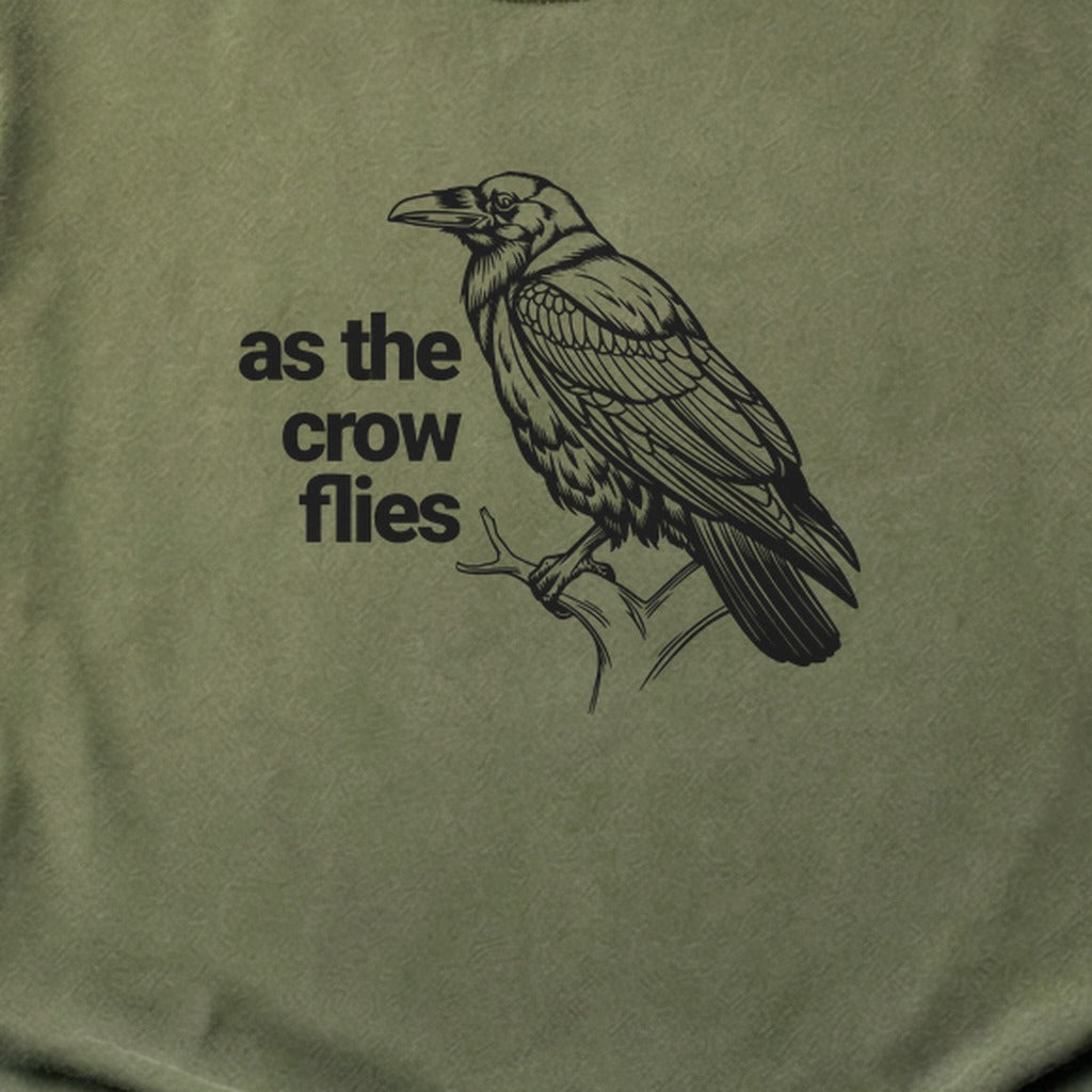 As the Crow Flies Cotton T-Shirt