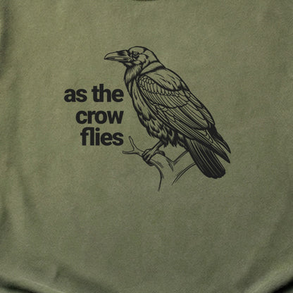 As the Crow Flies Cotton T-Shirt