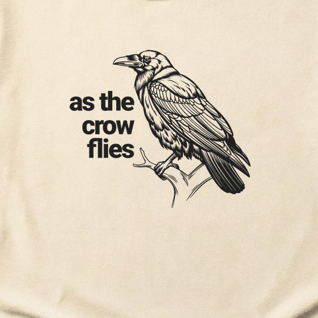 As the Crow Flies Cotton T-Shirt
