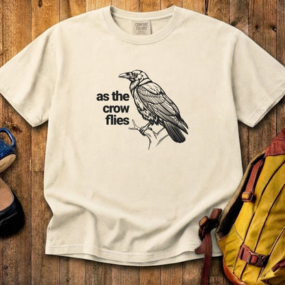 As the Crow Flies Cotton T-Shirt