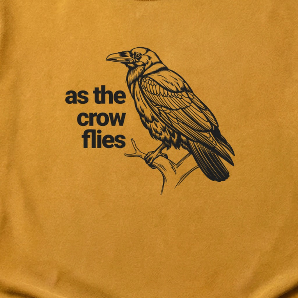 As the Crow Flies Cotton T-Shirt