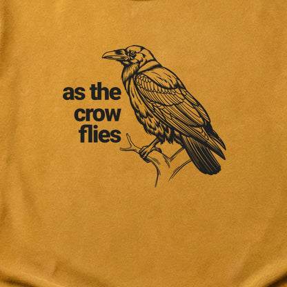As the Crow Flies Cotton T-Shirt