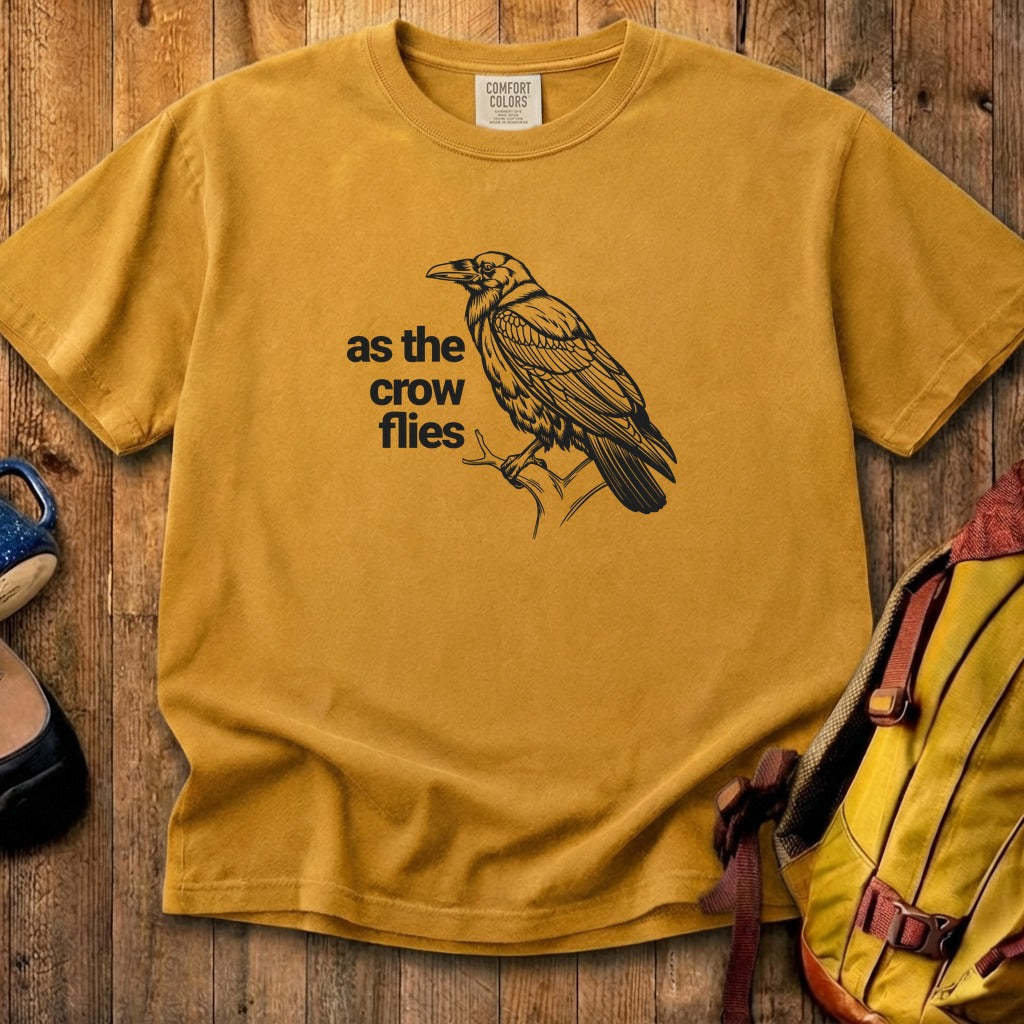 As the Crow Flies Cotton T-Shirt