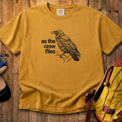 As the Crow Flies Cotton T-Shirt