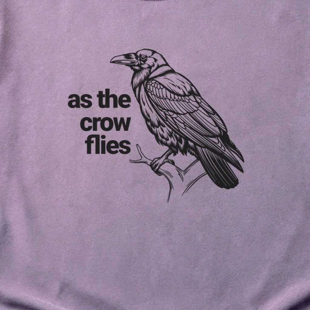 As the Crow Flies Cotton T-Shirt