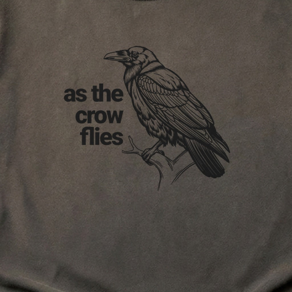 As the Crow Flies Cotton T-Shirt