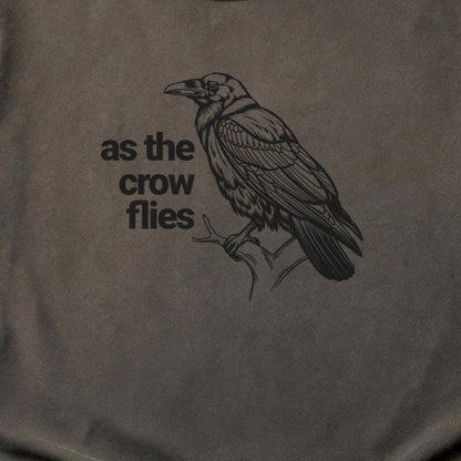 As the Crow Flies Cotton T-Shirt