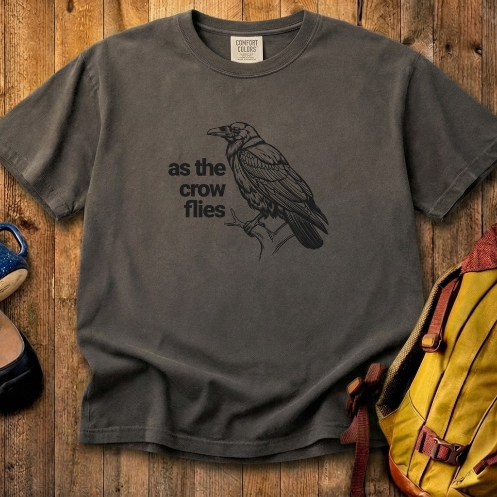 As the Crow Flies Cotton T-Shirt