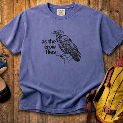 As the Crow Flies Cotton T-Shirt