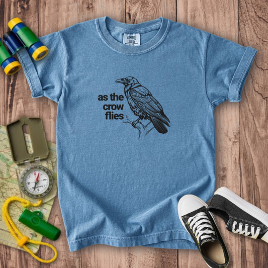 As the Crow Flies Kids Cotton T-Shirt