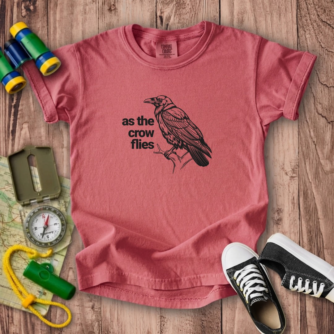 As the Crow Flies Kids Cotton T-Shirt