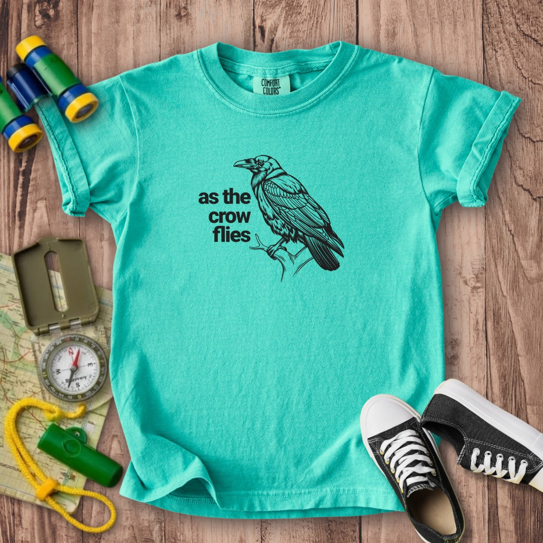 As the Crow Flies Kids Cotton T-Shirt