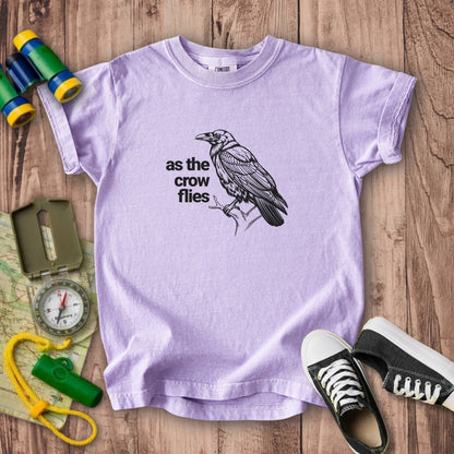 As the Crow Flies Kids Cotton T-Shirt