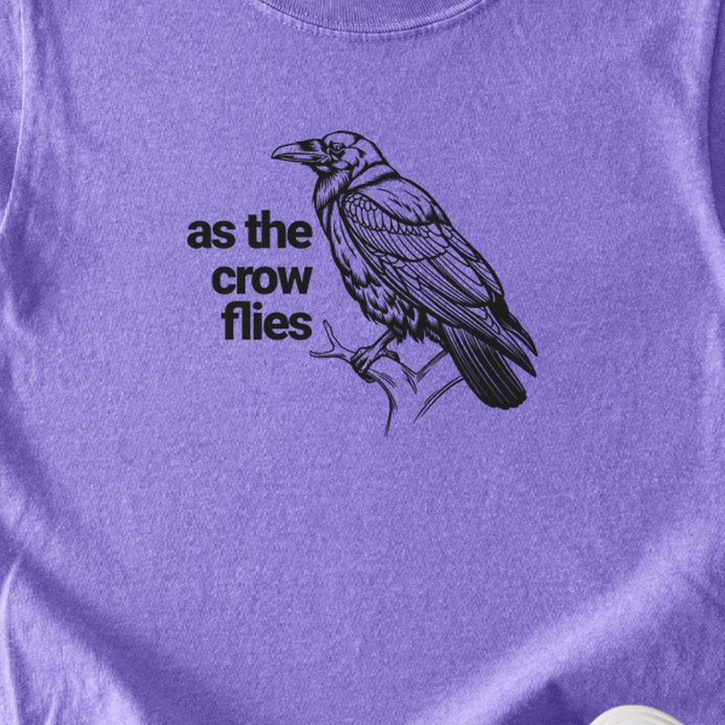 As the Crow Flies Kids Cotton T-Shirt