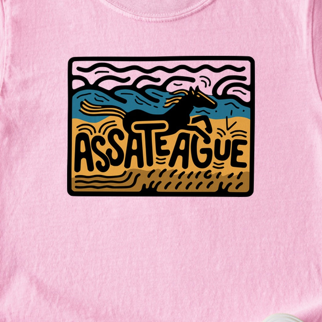 Assateague Island Kids Cotton T-Shirt