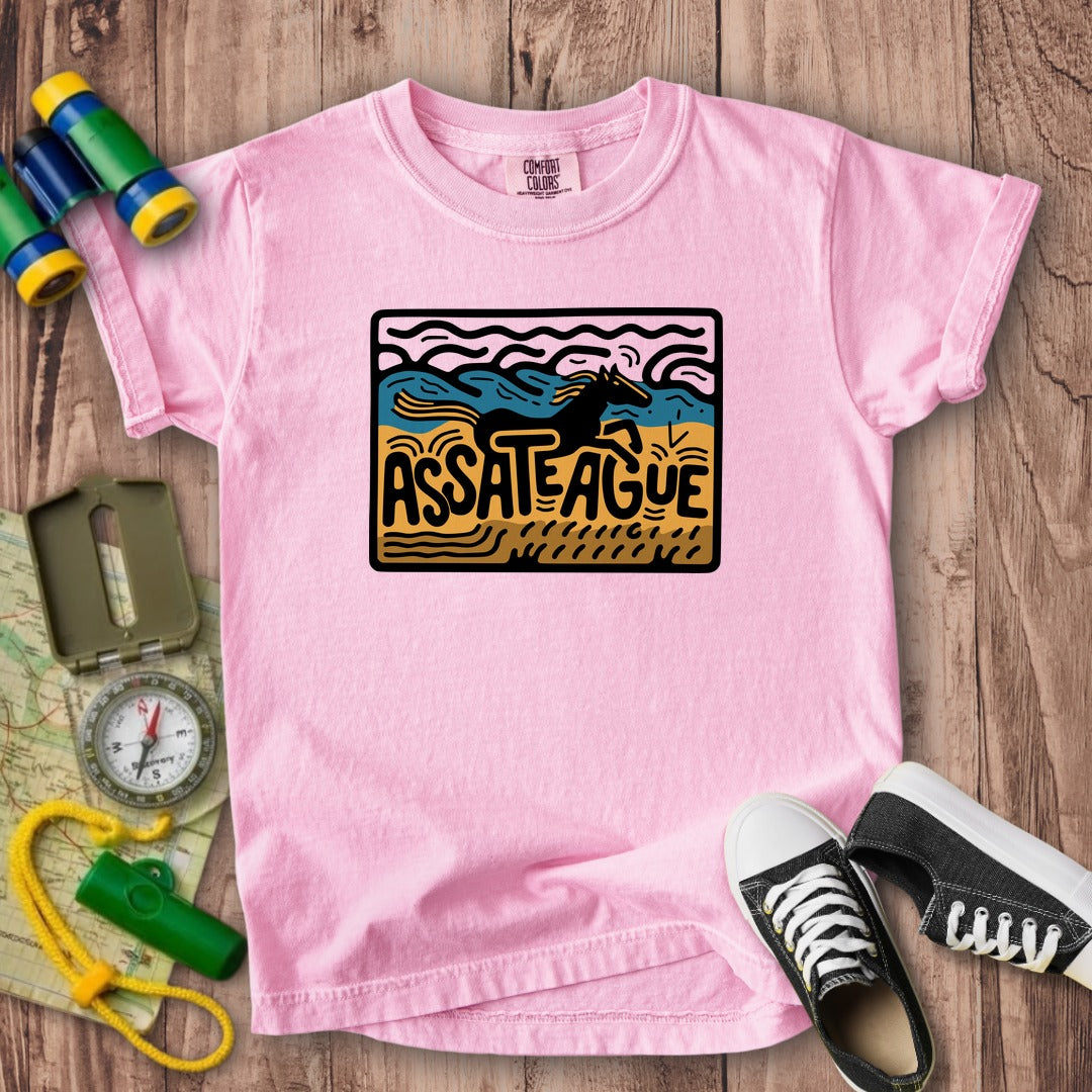 Assateague Island Kids Cotton T-Shirt