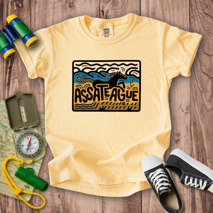 Assateague Island Kids Cotton T-Shirt