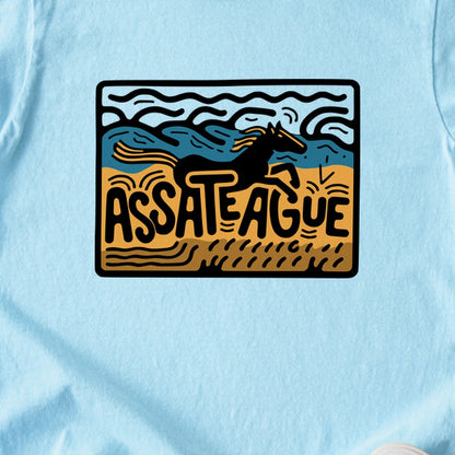 Assateague Island Kids Cotton T-Shirt