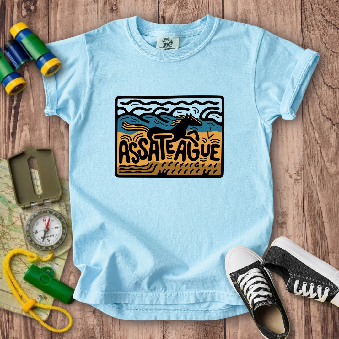 Assateague Island Kids Cotton T-Shirt