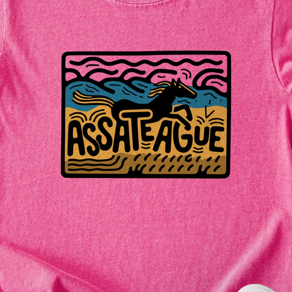 Assateague Island Kids Cotton T-Shirt
