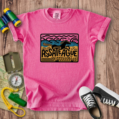 Assateague Island Kids Cotton T-Shirt