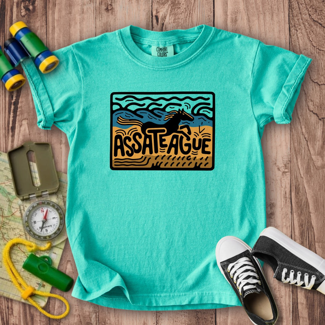 Assateague Island Kids Cotton T-Shirt