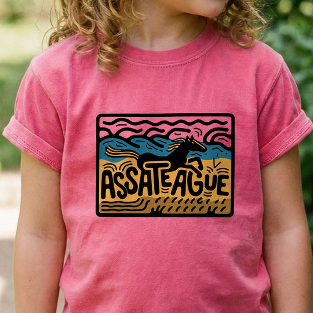 Assateague Island Kids Cotton T-Shirt