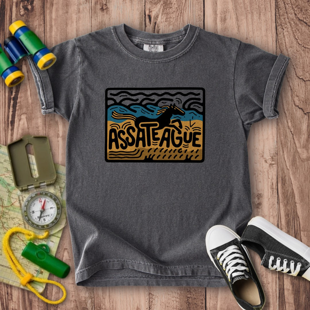 Assateague Island Kids Cotton T-Shirt