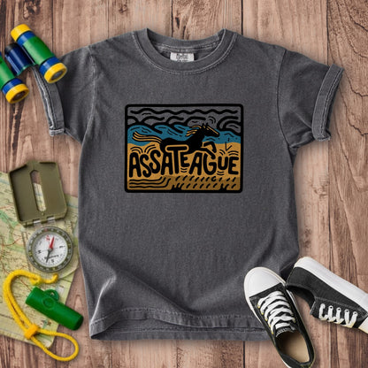 Assateague Island Kids Cotton T-Shirt
