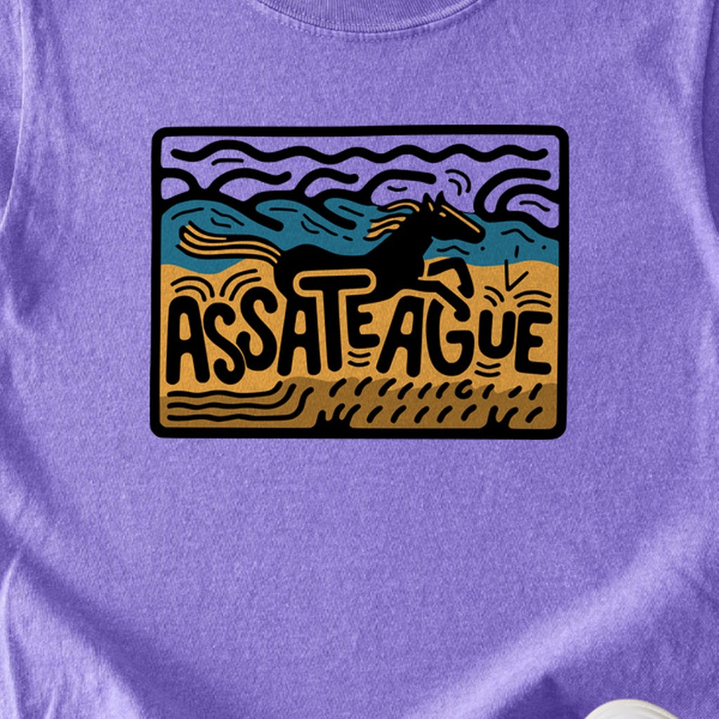 Assateague Island Kids Cotton T-Shirt
