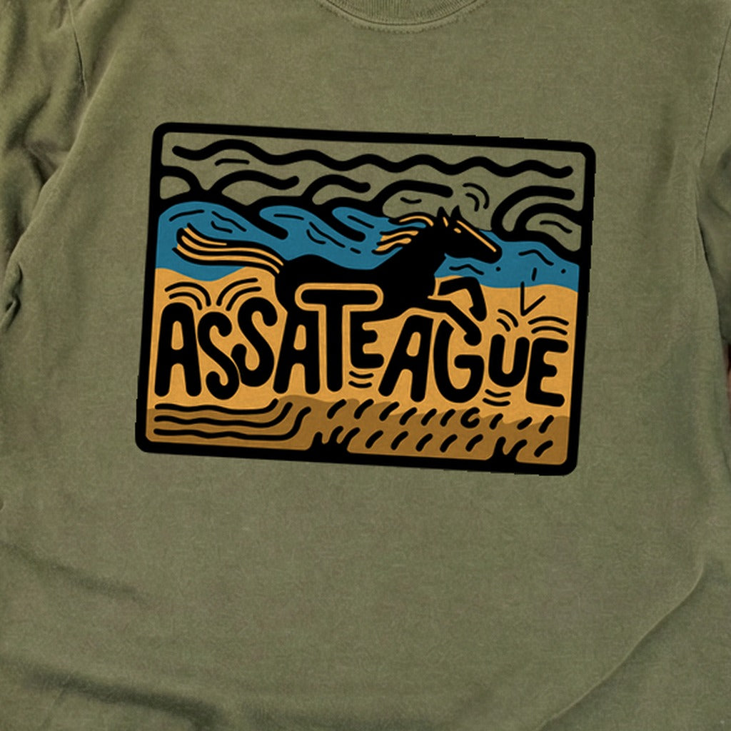 Assateague Island Cotton Long Sleeve