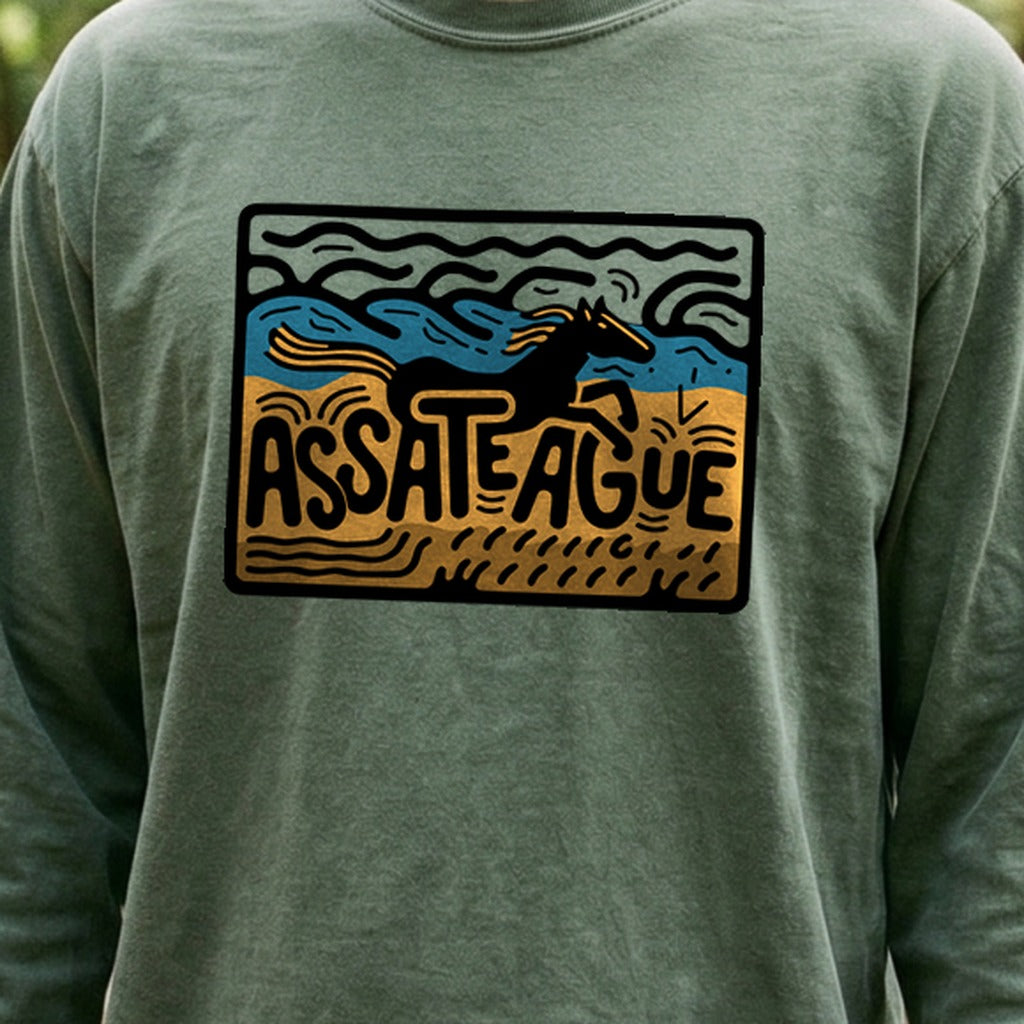 Assateague Island Cotton Long Sleeve