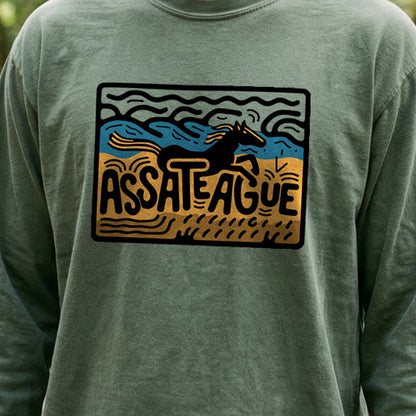 Assateague Island Cotton Long Sleeve