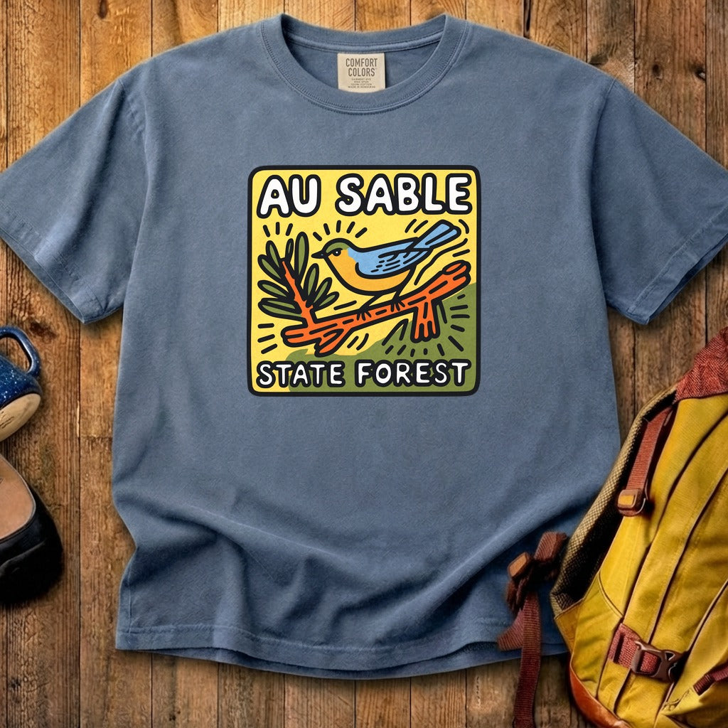 Au Sable State Forest Cotton T-Shirt