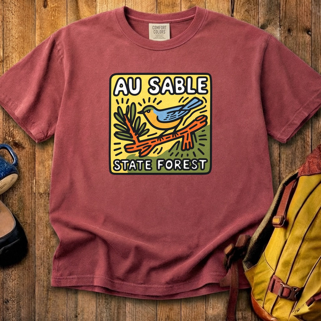 Au Sable State Forest Cotton T-Shirt