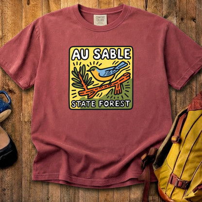Au Sable State Forest Cotton T-Shirt
