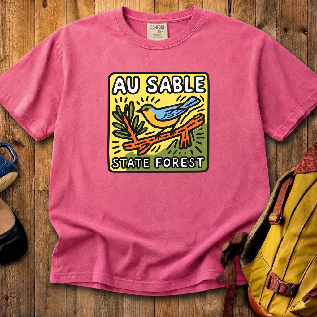 Au Sable State Forest Cotton T-Shirt