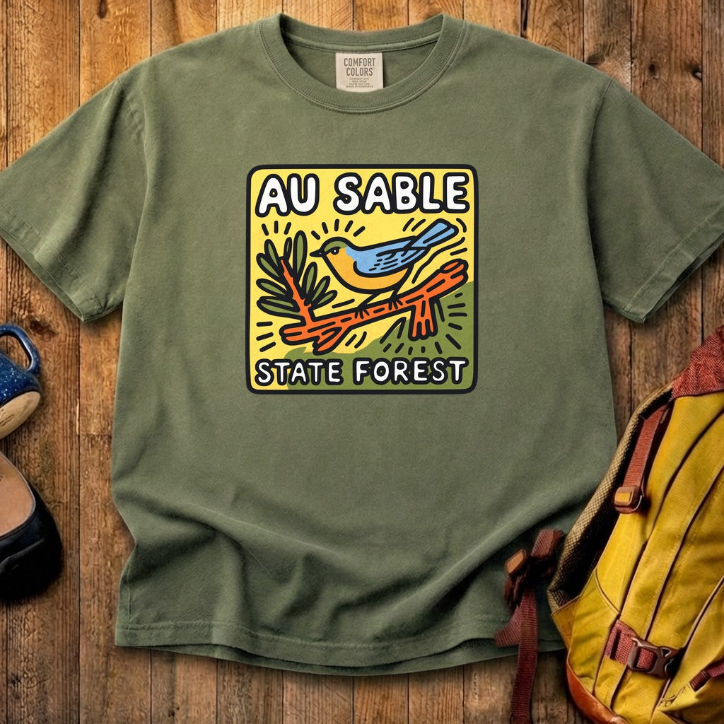 Au Sable State Forest Cotton T-Shirt